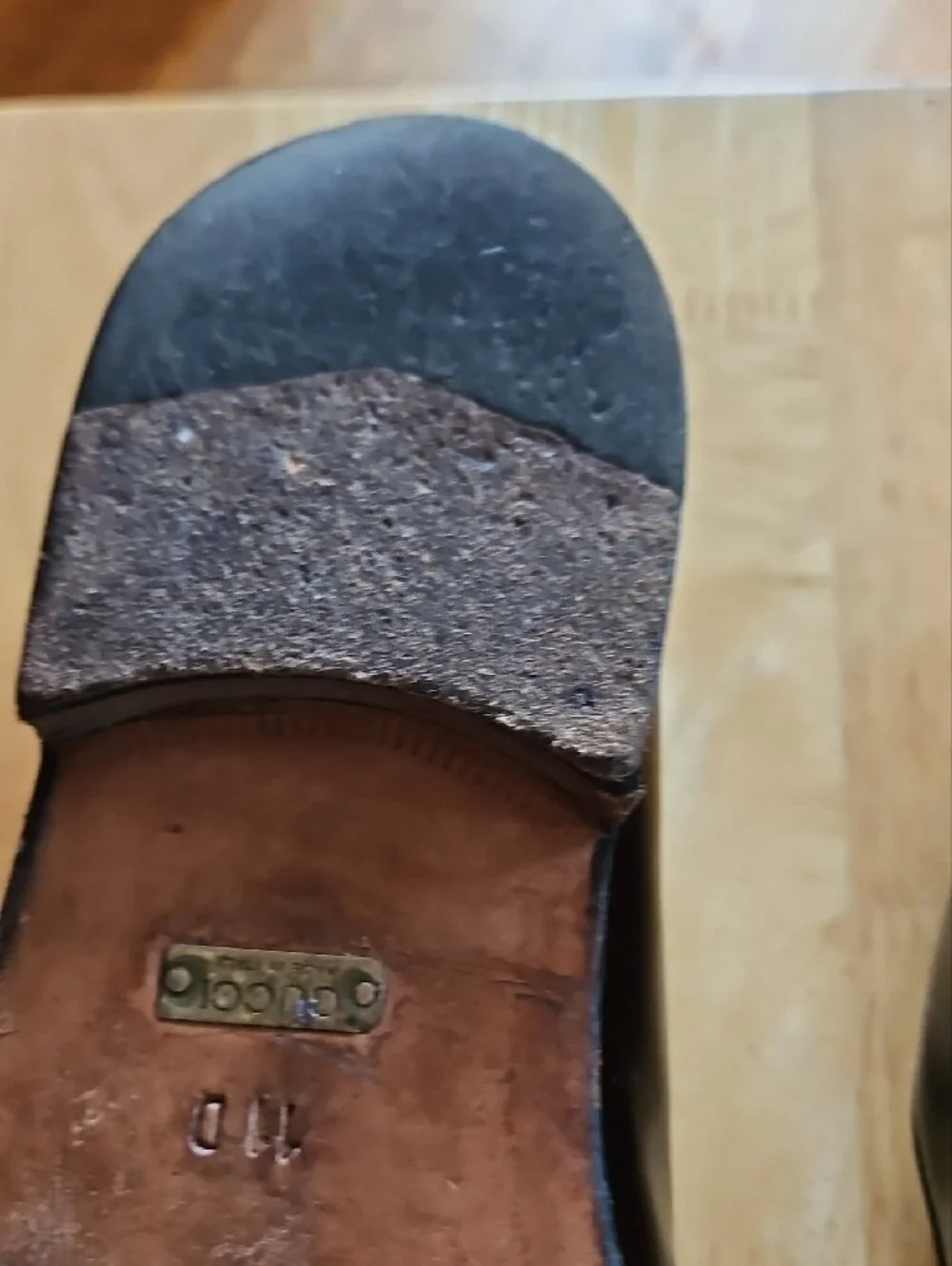 Gucci Brown Leather Horsebit Loafers